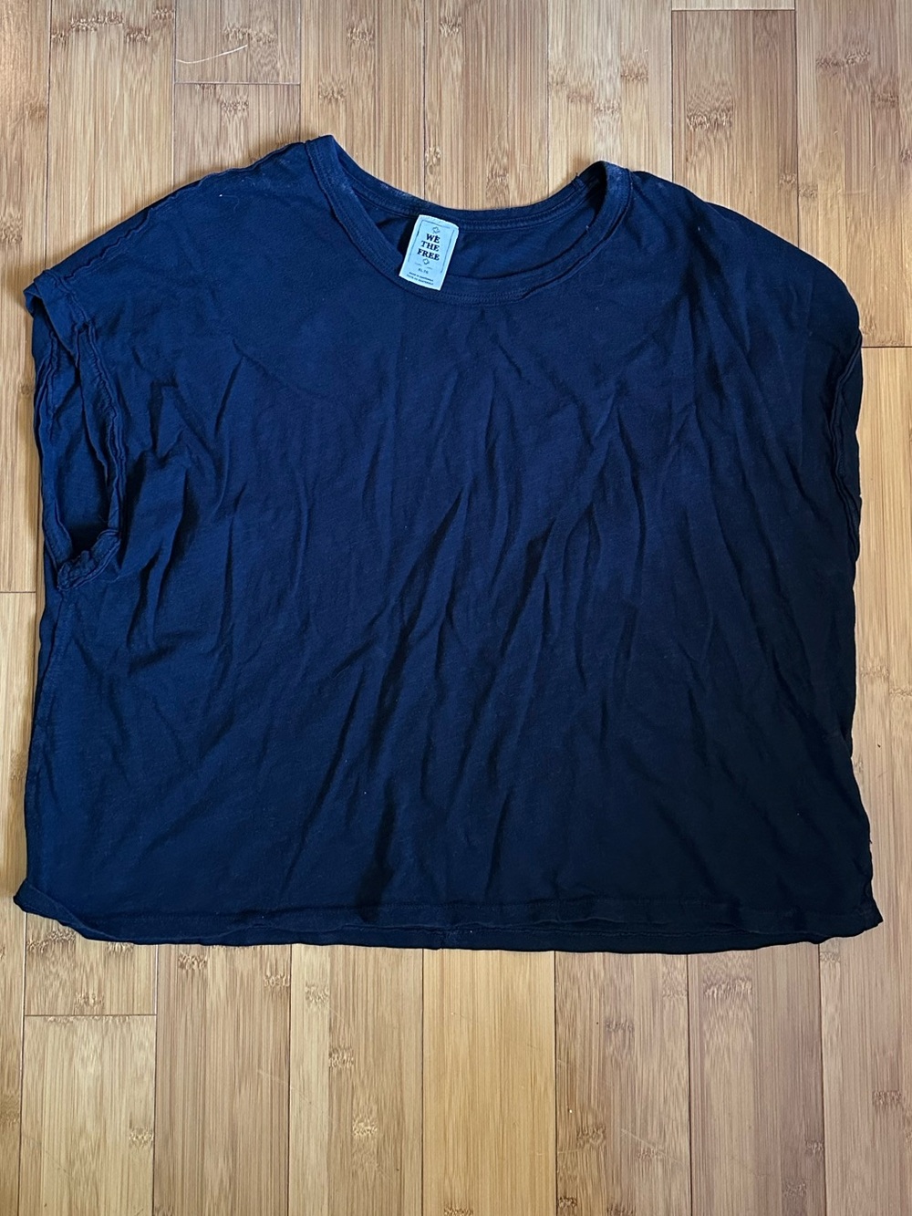 We The Free Boxy Crew Neck Top